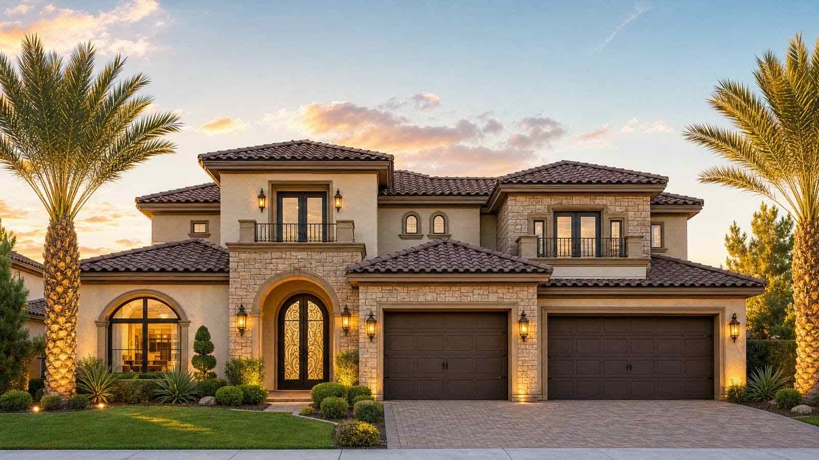 Mandolin at Mountains Edge — single-family homes with Spring Mountains views and access to 100-plus acres of parks in southwest Las Vegas, ZIP 89178